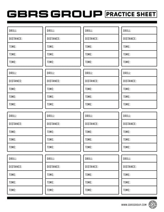 GBRS GROUP SHOOTING STANDARDS PACKET